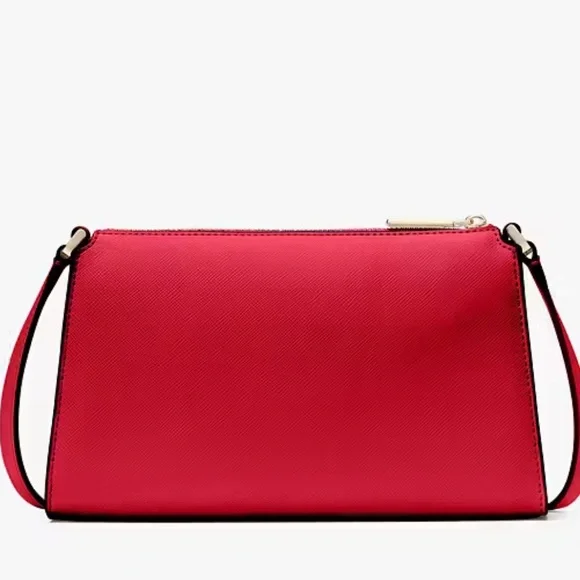 NWT Kate Spade Kenzie Limited Edition Mini Crossbody in Perfect Cherry Red - Picture 8 of 8